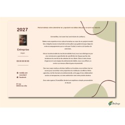 Calendriers A4 recto/verso
