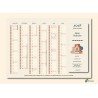 Calendriers A4 recto/verso