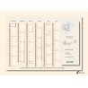 Calendriers A4 recto/verso