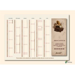 Calendriers A4 recto/verso