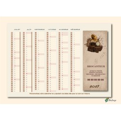 Calendriers A4 recto/verso