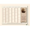 Calendriers A4 recto/verso