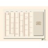 Calendriers A4 recto/verso