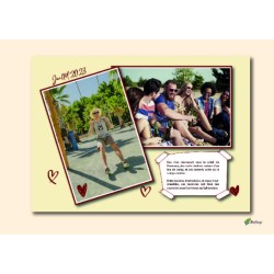Livre Photo Personnalisé A4 | Légendes & Mise en Page Sur Mesure