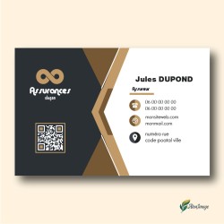 Cartes de Visite Professionnelles | ATonImage – Design Sur Mesure