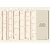 Calendriers A4 recto/verso personnalisés I01