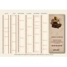 Calendriers A4 recto/verso personnalisable style brocanteur