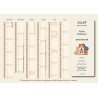 Calendriers A4 recto/verso personnalisés F01