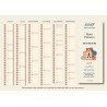 Calendriers A4 recto/verso personnalisés F01