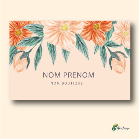 Cartes de Visite Professionnelles | ATonImage – Design Sur Mesure