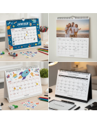 Calendrier Personnalisé 2026 2027 : Fidélisez vos Clients AtonImage.fr